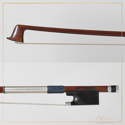 New Violin Bow 4/4- Domninic Wilson Brussels Silver | DW617