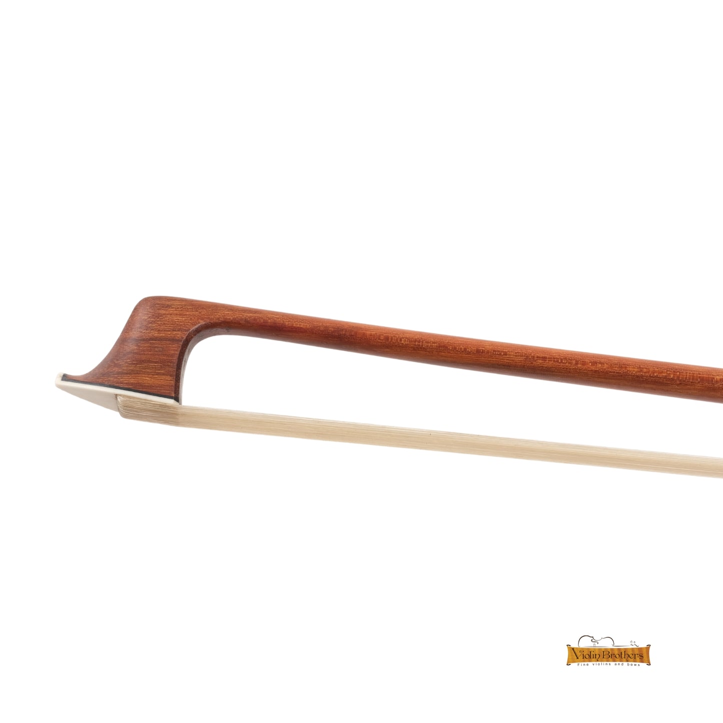 Antique German Violin Bow 4/4 - Weischold School, Gold Mounted with Raffin Certificate | B15266