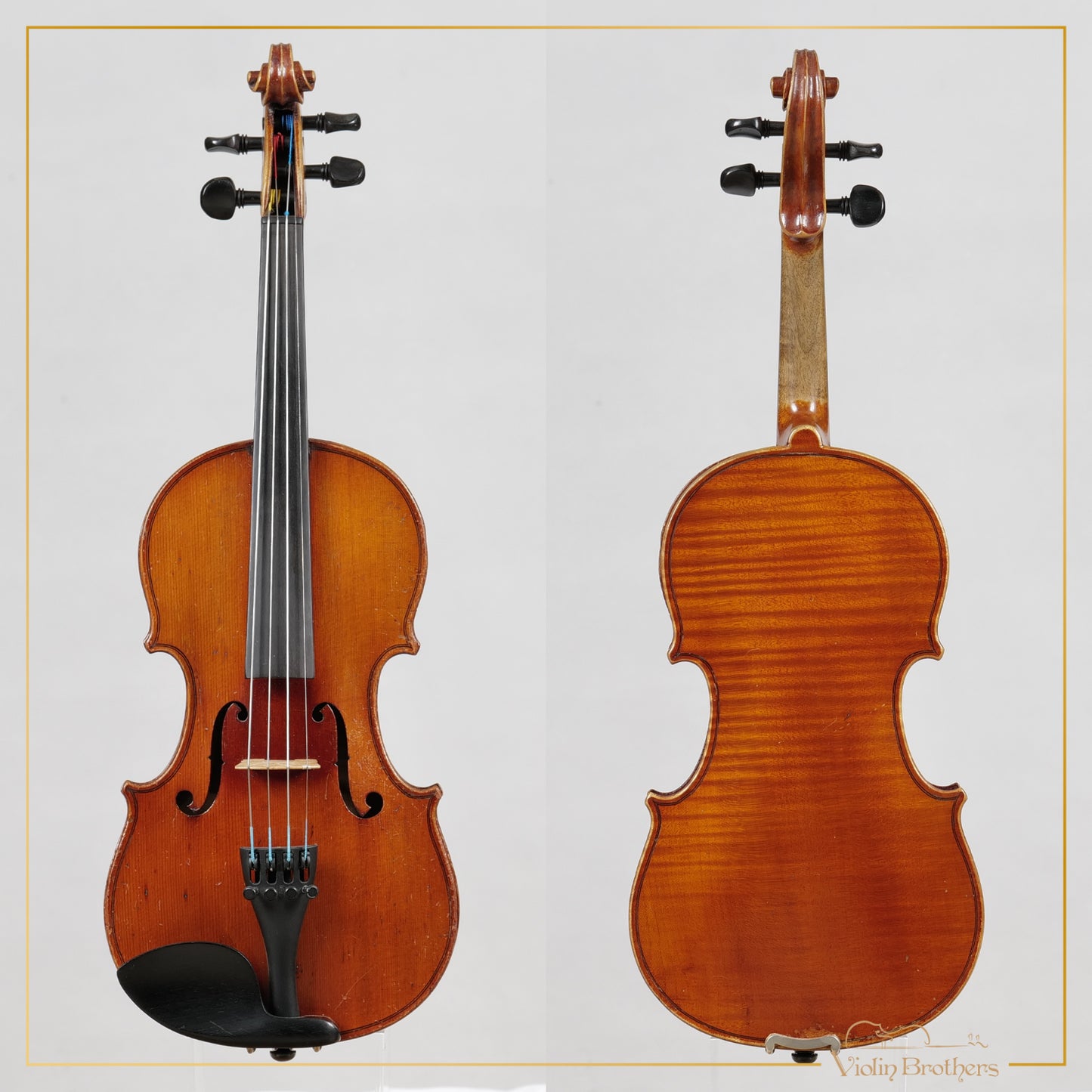 Antique French Violin 1/2 — Label "Le Parisien" by JTL, Mirecourt Ca. 1900 | AF71437