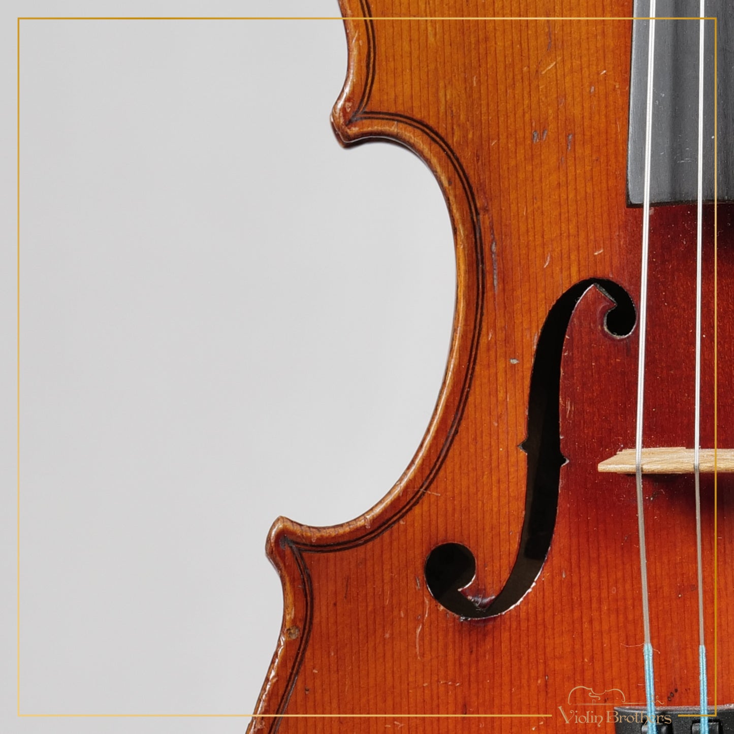 Antique French Violin 1/2 — Label "Le Parisien" by JTL, Mirecourt Ca. 1900 | AF71437