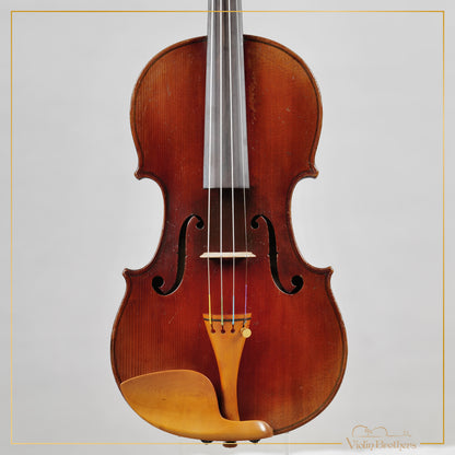 Antique French Violin 4/4 - Mirecourt Stradivarius model Ca1900 | A232020