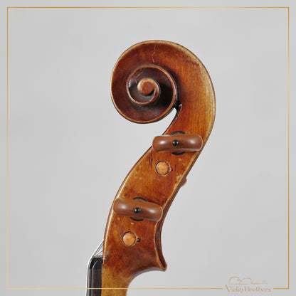 Antique French Violin 4/4 - Mirecourt Stradivarius model Ca1900 | A232020