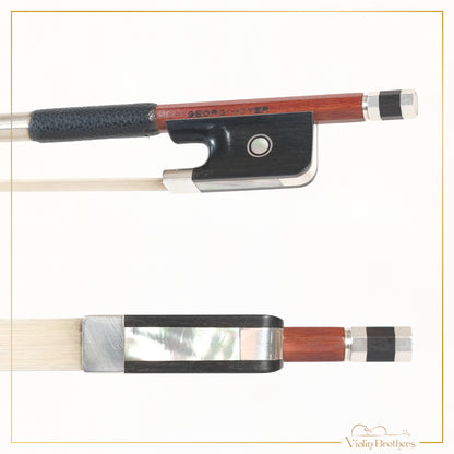 New Viola Bow - Georg Hoyer Germany, Silver | GH263