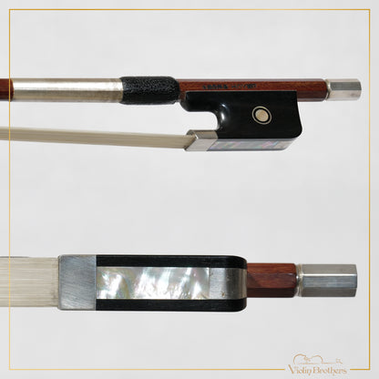 New Cello Bow 4/4 - Georg Hoyer Germany, Best Silver | GH268