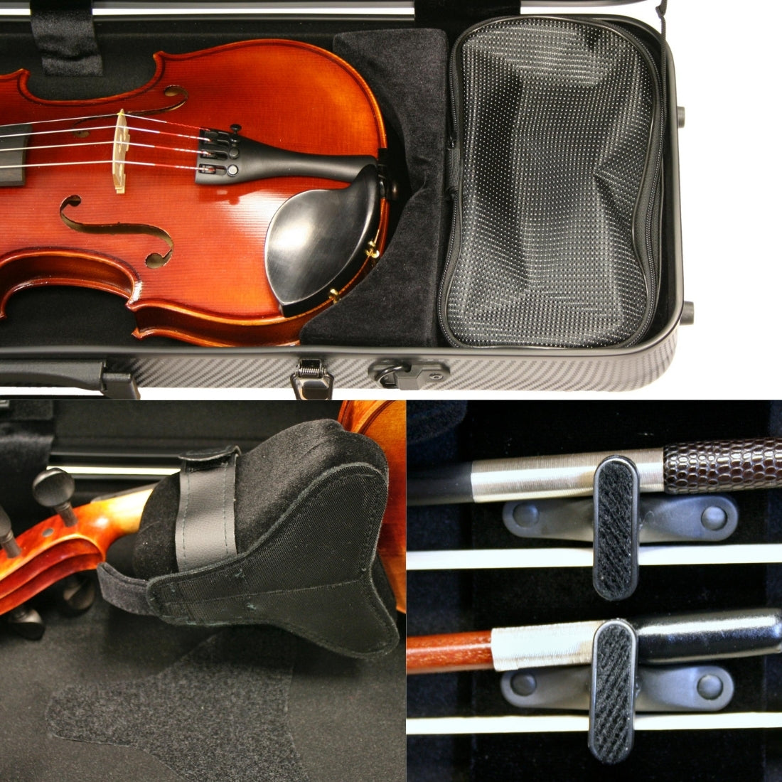 GEWA PURE Polycarbonate 2.4, Violin Case 4/4-3/4, Oblong