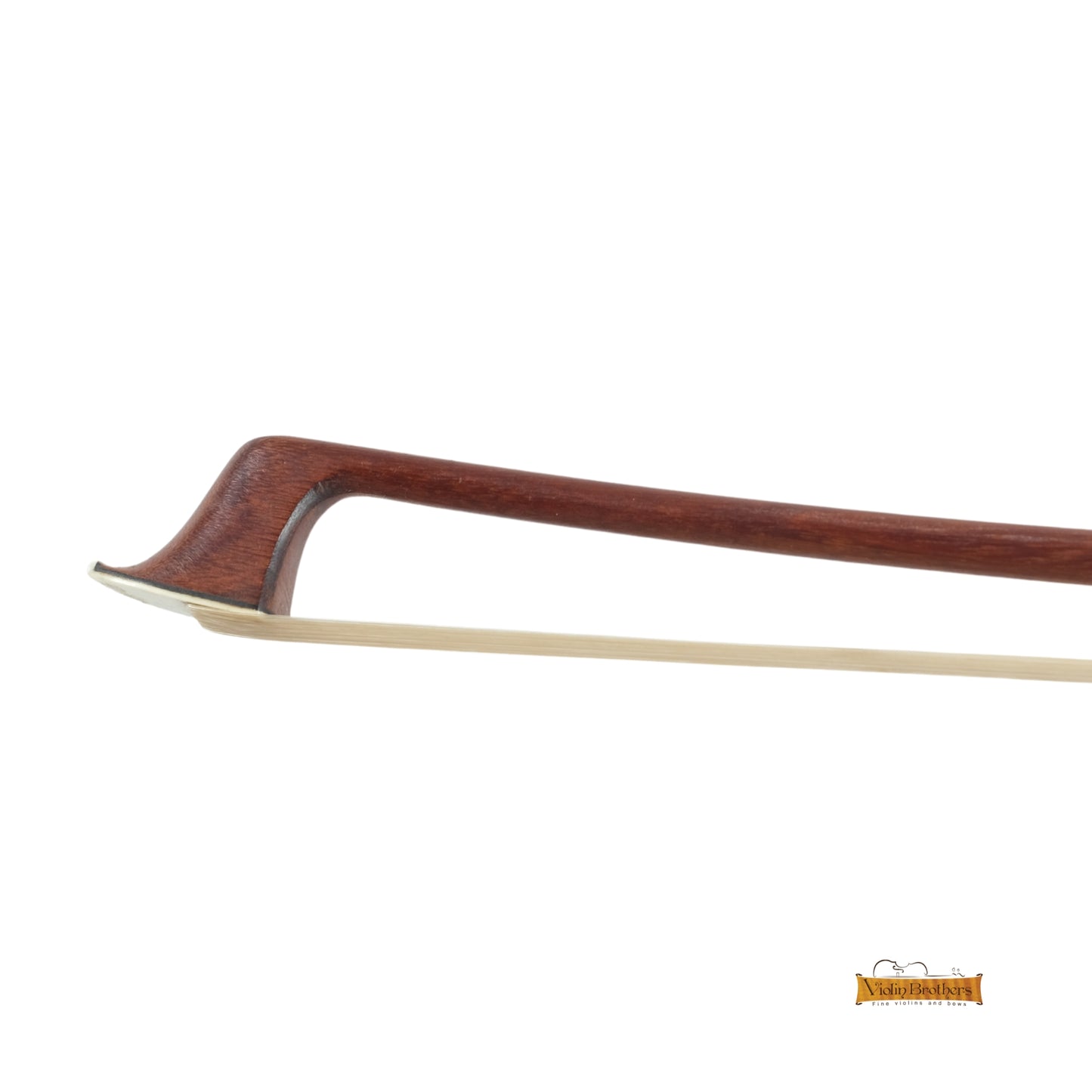 Antique Germany Violin Bow 4/4 - Hoyer School Stamped Tourte Ca.1940 Nickel Mounted | VB1212