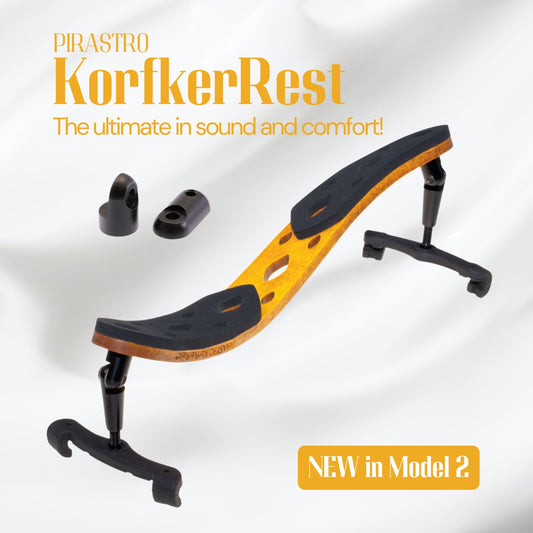 Shoulder Rest - Pirastro Korfker (Model 2), Violin 4/4
