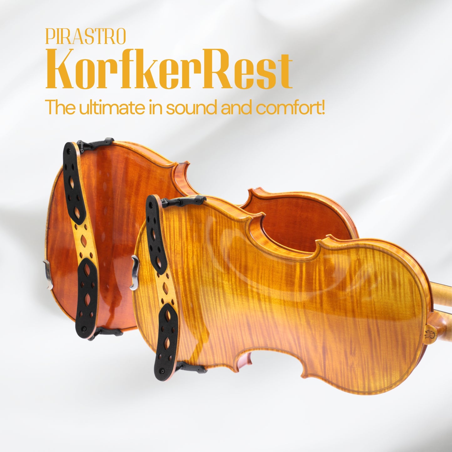Shoulder Rest - Pirastro Korfker (Model 2), Violin 4/4