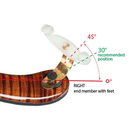 Shoulder Rest - ViVA La Musica Diamond, Viola