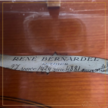 Antique French Violin 4/4 - Mirecourt Rene Bernardel made in 1924 |A271020