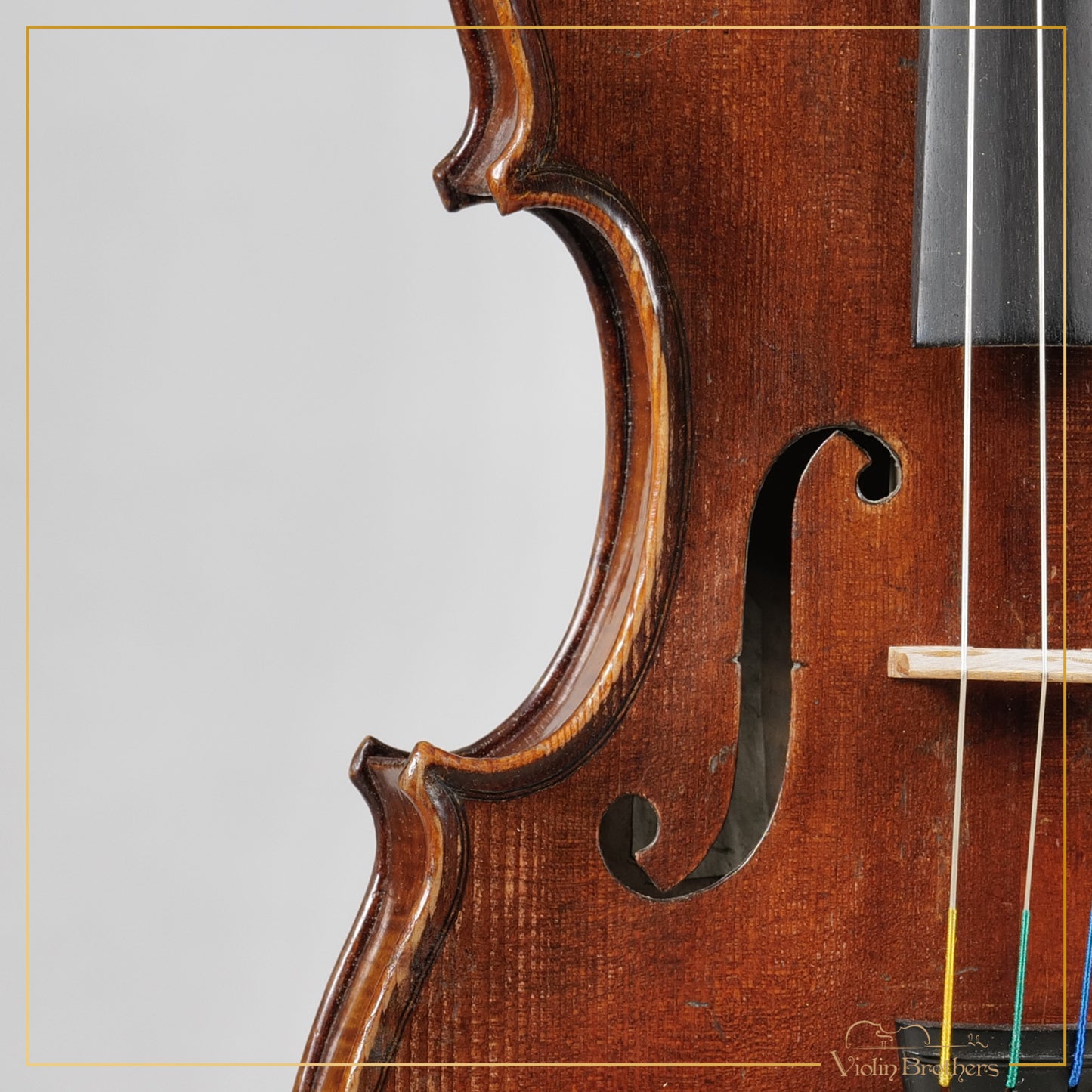 Antique French Violin 4/4 -Label Nicolas Made in Mirecourt Ca1840 With Cert | C10669
