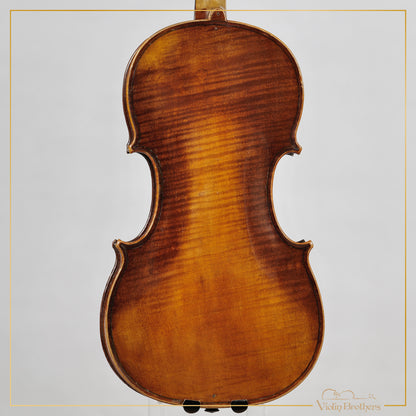 Antique French Violin 4/4 -Label Nicolas Made in Mirecourt Ca1840 With Cert | C10669