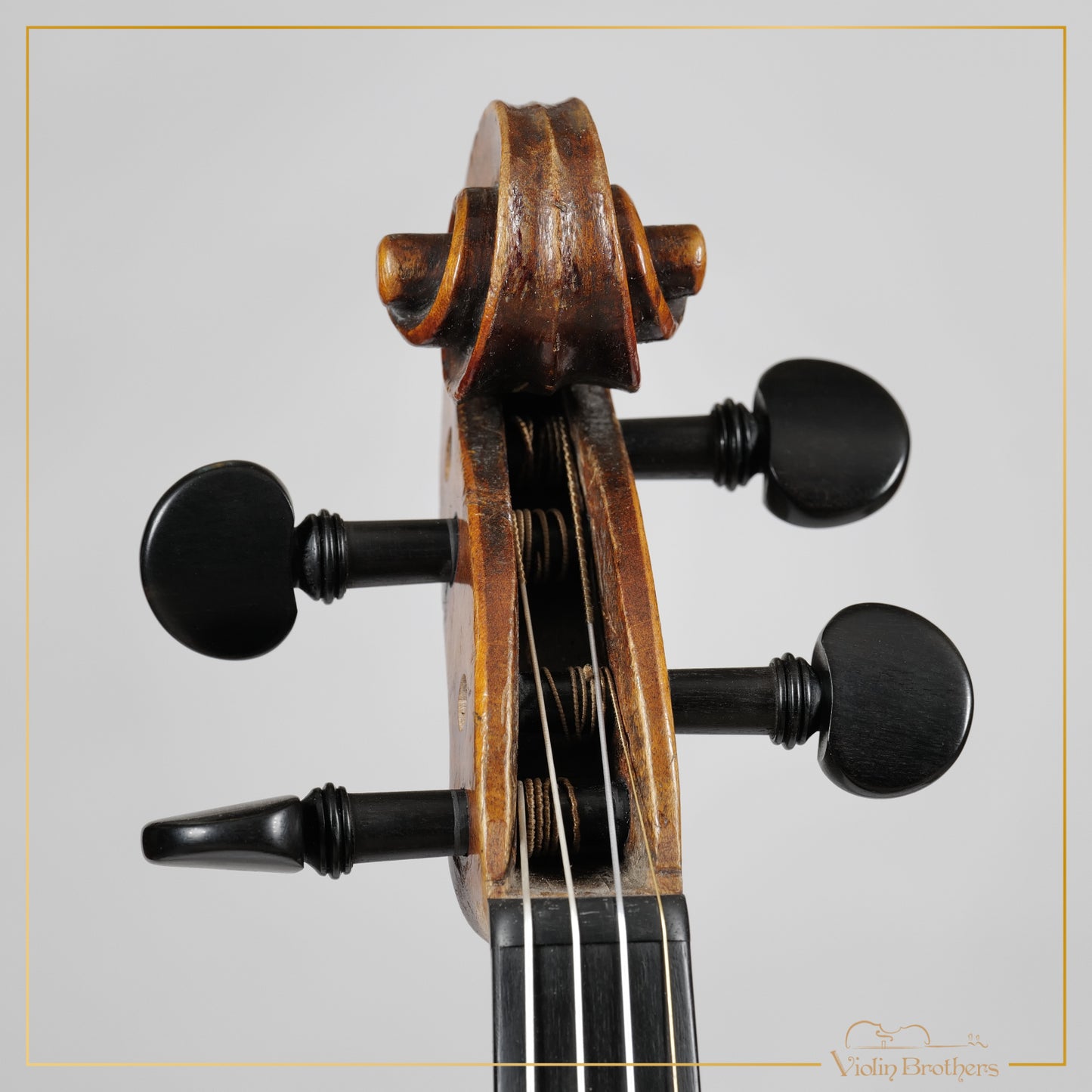 Antique French Violin 4/4 -Label Nicolas Made in Mirecourt Ca1840 With Cert | C10669