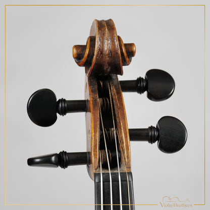 Antique French Violin 4/4 -Label Nicolas Made in Mirecourt Ca1840 With Cert | C10669