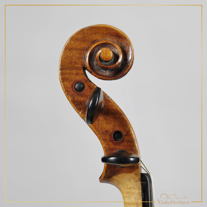 Antique French Violin 4/4 -Label Nicolas Made in Mirecourt Ca1840 With Cert | C10669