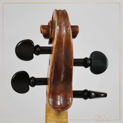 Antique French Violin 4/4 -Label Nicolas Made in Mirecourt Ca1840 With Cert | C10669