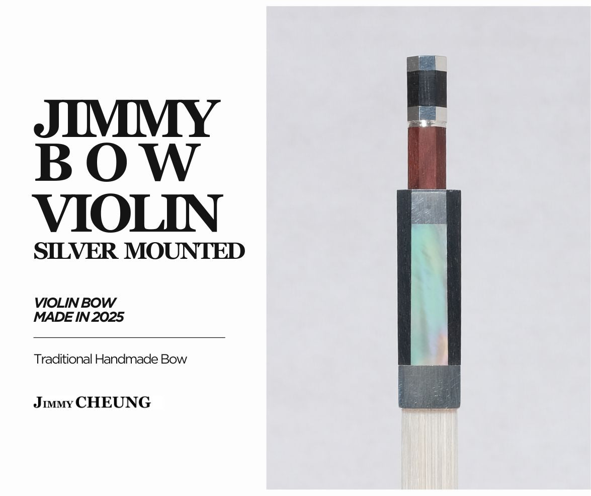 New Violin Bow 4/4- Jimmy Cheung Hongkong Silver | JC510